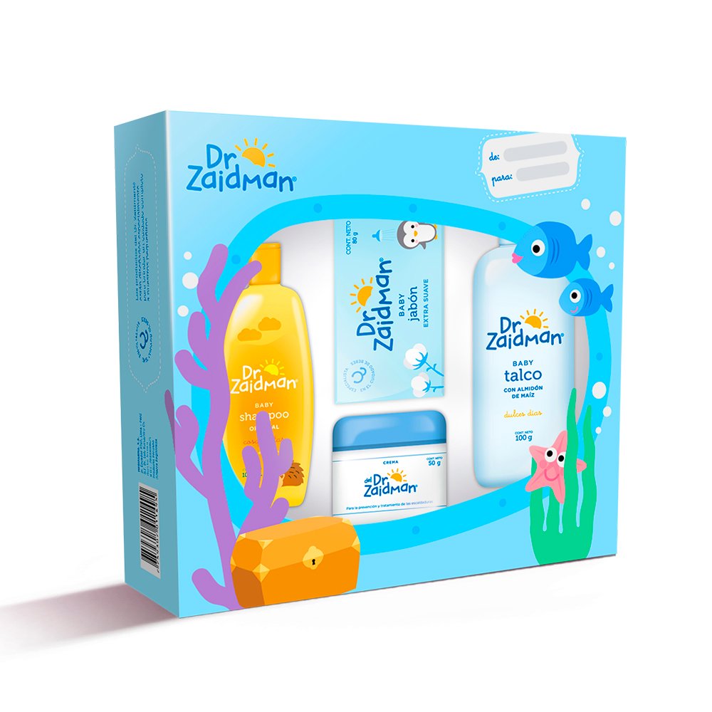 Estuche Burbujitas de Colores Dr. Zaidman x 4 pzas
