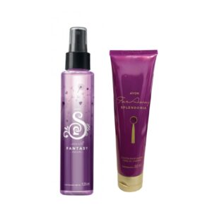 Avon - Set Secret Fantasy Dreams Colonia y Far Away Splendoria Loción Cuerpo